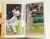 Wisden Cricketers&rsquo; Almanack 2017. Original hardback edition with dustwrapper. Signed in ink by &lsquo;four of the five &lsquo;Cricketers of the Year&rsquo; to their photograph plate, Ben Duckett, Misbah-ul-Haq, Toby Roland-Jones and Chris Woakes. Also signed to text pages - 3