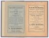&lsquo;The Cricket Test. Europeans vs. Ceylonese&rsquo; 1921. Compiled by &lsquo;S.T.W.&rsquo; (S.T. Wootler. Published by The Ceylon Independent, &ldquo;Independent&rdquo; Press 1921. 10pp booklet rebound in later purple cloth, gilt title to front, with original paper wrappers retained. Th - 2