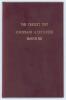 &lsquo;The Cricket Test. Europeans vs. Ceylonese&rsquo; 1921. Compiled by &lsquo;S.T.W.&rsquo; (S.T. Wootler. Published by The Ceylon Independent, &ldquo;Independent&rdquo; Press 1921. 10pp booklet rebound in later purple cloth, gilt title to front, with original paper wrappers retained. Th - 5