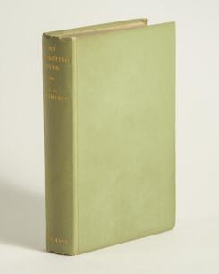 &lsquo;My Cricketing Days&rsquo;. C.G. Macartney. First edition London 1930. Original green cloth with gilt title to spine. Presentation copy with dedication to front endpaper, &lsquo;To Sir James Barrie [J.M. Barrie], As some slight acknowledgement of the kindly interest 