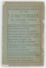 &lsquo;Lancashire Cricket Record 1883&rsquo;. Rare second year of issue. Printed and published by Fletcher & Speight, Bury 1883. 68pp. Original green paper wrappers. Comprises &lsquo;Full scores of Lancashire County Matches and the Australians during last season [1882]&rsquo;. O - 2