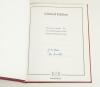 &lsquo;Wheelwrights to Wickets. The Story of the Cricketing Hearnes&rsquo;. J.W. &lsquo;Jack&rsquo; Hearne. Boundary Books, Goostrey 1996. Red quarter leather with gilt title to spine and gilt to top page edges. Limited edition no. 50 of fifty copies produced, signed by Hearne a - 2