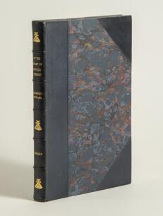 &lsquo;At the Heart of English Cricket. The Life and Memories of Geoffrey Howard&rsquo;. Stephen Chalk. Fairfield Books 2001. Bound in navy half calf and marbled boards. Limited edition number 23 of 100 produced, signed by Howard, Chalke and Scyld Berry who wrote the