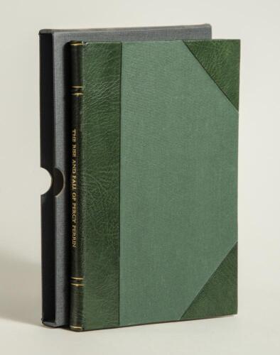 &lsquo;The Rise and Fall of Percy Perrin: Derbyshire v Essex 1904&rsquo;. John Shawcroft. J.W.McKenzie 2000. Special limited edition number 10 of forty one numbered copies, each signed by the author and Jim Hutchinson, the 103-year old Derbyshire cricketer who played