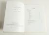 &lsquo;Lord Brackley&rsquo;s Cricket Tour to West Indies 1905&rsquo;. Tony Laughton. Boundary Books, Childrey 2020. Limited edition no. 32 of 70 copies produced, signed by Laughton. Very good condition. - 2
