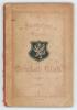 Somerset County Cricket Club Year Book 1892[-93]. Compiled by Tom H. Knight (County Scorer). Printed by Alex Hammett, Taunton 1892. Original decorative boards. The year book provides a review of the 1892 season, (the front cover dated &lsquo;1892&rsquo;) and fixtures