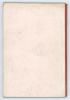 Somerset County Cricket Club Year Book 1893-94. Fourth Edition. Compiled by Tom H. Knight (County Scorer). Printed by Alex Hammett, Taunton 1893. Original decorative boards. Minor soiling to boards otherwise in very good condition. Scarce. - 3