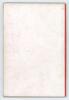 Somerset County Cricket Club Year Book 1895-96. 6th Edition. Compiled by W.T. Webb. Printed by Hammett & Co, Taunton 1896. Original decorative boards. Minor soiling to boards otherwise in very good condition. Scarce. - 3