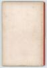 Somerset County Cricket Club Year Book 1897-98. 8th Edition. Compiled by W.T. Webb. Printed by Hammett & Co, Taunton 1898. Original decorative boards. Water damage and tippex marks to front cover, some soiling, otherwise in good condition. Scarce. - 3