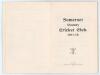 Somerset County Cricket Club Year Book 1911-12. Printed by Hammett & Co, Taunton 1912. Original decorative boards. Ex J.W. Goldman collection. Very good condition. Scarce. - 2