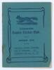 Leicestershire County Cricket Club Year Book 1903. Original blue wrappers with titles to front. 26pp. Some rusting to staples, odd minor faults otherwise in good condition. An early year book for the club