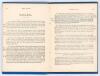 Kent County Cricket Club Annual 1887-1888. Hardback &lsquo;blue book&rsquo;. Original decorative boards. Gilt titles with silver gilt Kent emblem to centre. Printed by J. Burgiss-Brown, Maidstone 1888. Ownership name in ink to front endpaper of &lsquo;A.J. Lancaster, Secre - 4