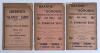 &lsquo;The Yorkshire Cricket Chronicle&rsquo;. No.10. July 23rd, No.12 August 3rd, No.13 August 10th and No.14 August 13th 1903. Published by authority of the Yorkshire Committee, printed by J.W. Northend of Sheffield. Four 16pp booklets comprising articles, images o - 2