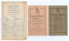 Cotterell & Co., Dale End, Birmingham catalogues early 1930s. Three original catalogues of cricket books (and prints). &lsquo;A List of Cricket Books & Prints offered for sale... No. 6&rsquo; 1932, 8pp, 352 items listed, lacking staple, with rust mark, age toning to 