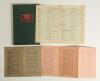 Cotterell & Co., Dale End, Birmingham catalogues early 1930s. Three original catalogues of cricket books (and prints). &lsquo;A List of Cricket Books & Prints offered for sale... No. 6&rsquo; 1932, 8pp, 352 items listed, lacking staple, with rust mark, age toning to - 2