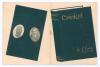 &lsquo;Cricket&rsquo;. W.G. Grace. J.W. Arrowsmith, Bristol and Simpkin, Marshall, Hamilton, Kent & Co. London 1891. Original green cloth, with gilt titles to front board and spine. With inscription to front end paper &lsquo;With the Publisher&rsquo;s kind regards 11/6/91 (11th - 4