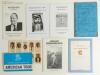 Limited edition brochures, histories etc. My Dear Michael... Cricketing & other extracts from Neville Cardus&rsquo;s letters to Michael Kennedy, 1959-74&rsquo;, 2007, no. 4/500, &lsquo;Archie Remembered&rsquo;, no. 25/424, &lsquo;Johnny Remembered&rsquo;, no. 6/225 and Cricket Memorabilia - 2