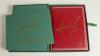 Shane Warne. My Illustrated Career&rsquo;. Shane Warne. London 2006. Leather hand bound limited edition number 884 of 1000 copies produced, signed by Warne to the limitation page. In green slipcase and original card packaging, including the six limited edition 