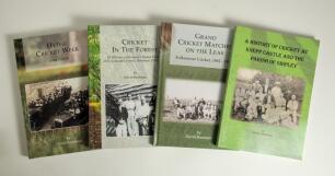 David Boorman signed limited edition books. Four titles by Boorman, of which three are hardbacks, all signed by the author. Hardback titles are &lsquo;Cricket in the Forest. J.T. McGaw and Country House Cricket at St. Leonard&rsquo;s Forest, Horsham, 1924-1931&rsquo;. Publ