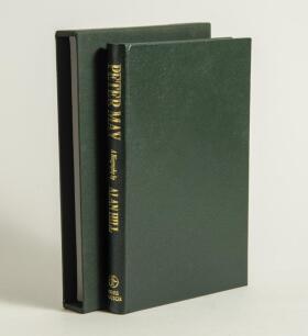 &lsquo;Peter May. A Biography&rsquo;. Alan Hill. London 1996. Foreword by Denis Compton. Limited edition bound in full leather, gilt title to spine, in slip case. Limited to 126 copies of which nos. 1-25 were bound in full leather, this being no. 17, signed by Virgin