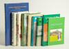 Sussex signed County and Club histories and biographies. Nine titles of which seven are signed by the author (unless stated), some with accompanying letter slipped in from the author to the late vendor. Signed hardback titles, all with good dustwrappers, 