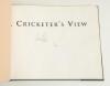 Cricketing artists. Three hardback collections of art. &lsquo;A Cricketer&rsquo;s View&rsquo;, Martin Speight, London 1995. Two copies, one a limited edition no. 11/100 bound in black quarter leather, the other a &lsquo;standard&rsquo; hardback with good dustwrapper, both signed by Sp - 2