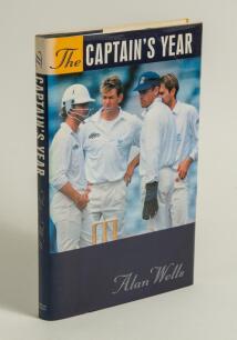 &lsquo;The Captain&rsquo;s Year&rsquo;. Alan Wells. Haywards Heath, Sussex 1994. Hardback with good dustwrapper. Limited edition no. 26/50, signed by Wells. Very good condition.