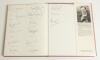 &lsquo;An Australian Summer. The Recovery of the Ashes 1985&rsquo; Patrick Eagar 1985. Signed to title page by Eagar, to the back end pages by twenty seven of the England players including Botham, Broad, Small, Tavare, Hemmings, Malcolm, Fraser, Cook, Gooch, Lamb, Ru - 2