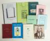 Cricket biographies and histories. Selection in a small box including ten limited editions, each signed by the author. Signed titles are &lsquo;William Brockwell: His Triumph and Tragedy&rsquo;, J.D. Coldham 1970, no. 83/100. &lsquo;Cricket&rsquo;s Great Characters&rsquo;, Gordon Ross
