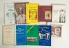 Miscellaneous cricket books. Ten softback titles (one hardback) of which eight are signed by the author. Includes four limited editions. &lsquo;Tragic White Roses [Drake and Booth]&rsquo;, Mick Pope, Mexborough 1995, no. 95/450, also signed by Derek Hodgson and one o