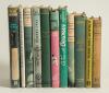 Australia and the Ashes. Box comprising thirty two signed cricket histories and biographies, the majority hardbacks, all signed by the author/ subject. Earlier hardback titles with dustwrapper (unless stated) include &lsquo;Getting Wickets&rsquo;, C.V. Grimmett, Lond