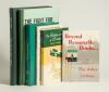 Australia and the Ashes. Box comprising thirty two signed cricket histories and biographies, the majority hardbacks, all signed by the author/ subject. Earlier hardback titles with dustwrapper (unless stated) include &lsquo;Getting Wickets&rsquo;, C.V. Grimmett, Lond - 2
