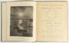 M.C.C. tour to Australia 1920/21. &lsquo;A Voyage with the Mails Between Brisbane- London... A memento by an amateur photographer&rsquo;. London Stereoscopic Company, London, third edition c.1920. A large format souvenir book with decorative blue cloth covers, compri - 3