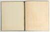 M.C.C. tour to Australia 1920/21. &lsquo;A Voyage with the Mails Between Brisbane- London... A memento by an amateur photographer&rsquo;. London Stereoscopic Company, London, third edition c.1920. A large format souvenir book with decorative blue cloth covers, compri - 4
