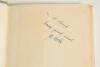 Jack Hobbs. Three hardback titles each signed by Hobbs. Titles are &lsquo;Playing for England! My Test- Cricket Story&rsquo;, London 1931. &lsquo;My Life Story&rsquo;, London 1935. &lsquo;Jack Hobbs. Gentleman and Player&rsquo;, Pat Landsberg with a chapter &lsquo;Then and Now&rsquo; by Hobbs, London 1 - 4