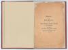 &lsquo;Minutes of the First Meeting of the West Indies Cricket Board of Control&rsquo; 1927. 8pp booklet of the minutes from the meeting held at the Union Club, Port-of-Spain, Trinidad, 17th & 18th June 1927. Rebound in modern red cloth, title label to front. The ori