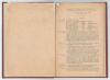 &lsquo;Minutes of the First Meeting of the West Indies Cricket Board of Control&rsquo; 1927. 8pp booklet of the minutes from the meeting held at the Union Club, Port-of-Spain, Trinidad, 17th & 18th June 1927. Rebound in modern red cloth, title label to front. The ori - 2