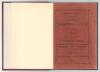 West Indies. &lsquo;The Barbados Cricketers&rsquo; Annual for 1911-12. Eighteenth year of publication&rsquo;. Edited and compiled by J. Wynfred Gibbons. Printed at the Globe Office, Barbados 1912. Rebound in later red cloth, gilt title to spine, original paper wrappers ret