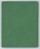 &lsquo;Cricket Poems&rsquo;. George Francis Wilson. London 1905. Original decorative green cloth covers. Presentation copy to &lsquo;W. Jorden&rsquo; with handwritten and signed dedication from the author, dated 16th May 1917. Handmade paper with untrimmed edges. Minor soiling a - 4