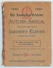 Bodyline. &lsquo;The Australian Cricketer. Autumn Annual covering the whole tour of Jardine&rsquo;s Eleven in Australia in 1932-33. The Most Sensational Tour in Cricket History&rsquo;. Edited by H. Drysdale Bett. Sydney & Melbourne 1933. iv+168pp. Comprises six issues of &lsquo;
