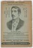 &lsquo;The Australian Cricket Team of 1893&rsquo;. Henry V.L. Stanton of &lsquo;The Sportsman&rsquo;. First edition, &lsquo;Sport & Play&rsquo;, Birmingham 1893. 18pp. Pre-tour booklet comprising biographies with portraits of Messrs. J.M. Blackham, H.C. Bannerman, G. Giffen and C.T.B. Turne - 2