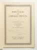 &lsquo;A Portfolio of Cricket Prints. A Nineteenth Century Miscellany&rsquo;. Introduction and Notes by Irving Rosenwater. Holland Press, Neville Spearman, London 1962. Original pictorial wrappers. Presentation copy with handwritten dedication in ink to title page &lsquo;T - 2
