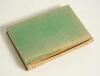 &lsquo;Sussex Cricket&rsquo;. A.E.R. Gilligan, London 1933. Original green cloth with coloured stripes of blue, red and white to top corner. Signed in ink to the half-title page by Gilligan, and to the facing endpaper by twelve Sussex players. Signatures are A.E. Rel - 2
