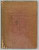 &lsquo;Reminiscences of the Grange Cricket Club, Edinburgh, with selected matches 1832-1862&rsquo;. W. Moncrieff. David Douglas, Edinburgh 1891. Original red/ brown cloth, gilt titles to front and spine, gilt to top page edges. The frontispiece is a real photograph o