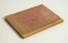&lsquo;Reminiscences of the Grange Cricket Club, Edinburgh, with selected matches 1832-1862&rsquo;. W. Moncrieff. David Douglas, Edinburgh 1891. Original red/ brown cloth, gilt titles to front and spine, gilt to top page edges. The frontispiece is a real photograph o - 5