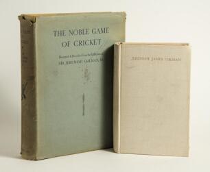 &lsquo;The Noble Game of Cricket. Illustrated and described from Pictures, Drawings and Prints in the Collection of Sir Jeremiah Colman at Gatton Park, Surrey. With an introduction by Clifford Bax&rsquo;. Published for the collector by B.T. Batsford, London. 1941. 10