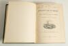 &lsquo;The English Game of Cricket: Comprising a Digest of its Origin, Character, History and Progress...&rsquo;. Charles Box. London 1877. Original decorative green cloth with titles in gilt to front and spine, gilt illustration to front, all page edges gilt. Signed - 2