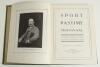 South Africa. &lsquo;Sport and Pastime in the Transvaal including biographical sketches of Transvaal sportsmen&rsquo;. Edited by E.J.L. Platnauer. Geo. Wunderlich, Johannesburg 1908. Illustrated with eight plates. Original green tooled cloth with gilt title to front - 2