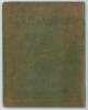 Felix on the Bat: Being a scientific inquiry into the use of the cricket bat: together with the history and use of the catapulta. Also, The Laws of Cricket as revised by the Marylebone Club&rsquo;. Nicholas Wanostrocht. First edition. London 1845. Forty pages p - 6