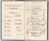 M.C.C. 1787-1937&rsquo; reprinted from &lsquo;The Times&rsquo; M.C.C. Number May 25th 1937. The Times Publishing Company. London 1937. Original decorative boards. The facsimile autograph sheets of the England and Australian team who played at Lord&rsquo;s in 1938 are laid down t - 2